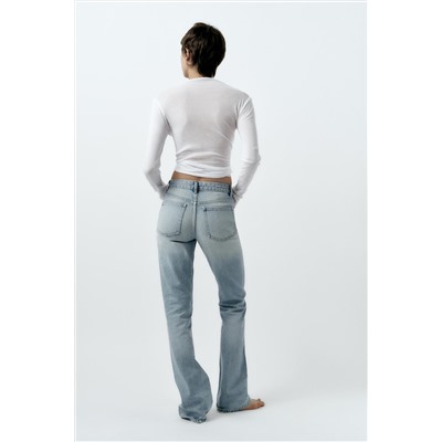 JEANS TRF BOOTCUT TIRO MEDIO