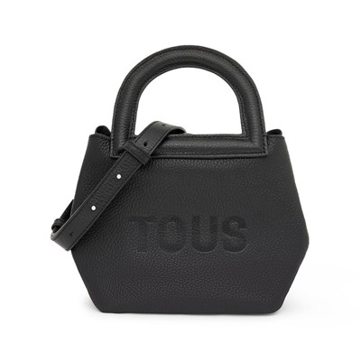Bolso saca Dora - cuero - negro
