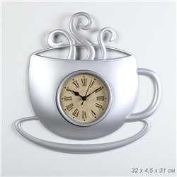 Часы настенные Чашка Кофе 32х31 см / YM-8505А /уп 20/
