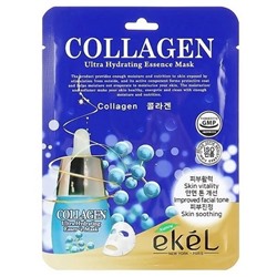 [EKEL] Маска тканевая с коллагеном COLLAGEN Ultra Hydrating Essence Mask, 25 мл