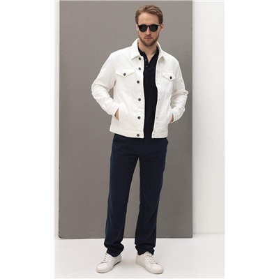 Куртка джинс F411-1257 white