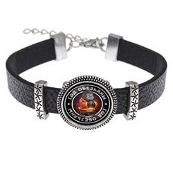 BSK2-0107 Кожаный браслет Восточный гороскоп - год Обезьяны