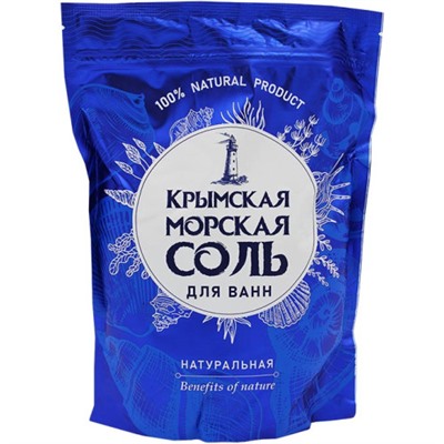 Соль для ванн морская Selena (Селена) Крымская Натуральная, 1100 г