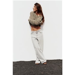JEANS Z1975 WIDE LEG TIRO ALTO VUELTA BAJO
