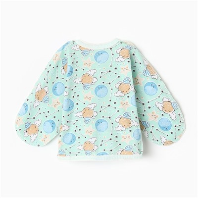 Костюм (распашонка, ползунки, чепчик) Bloom Baby Созвездия, р. 62 см, голубой