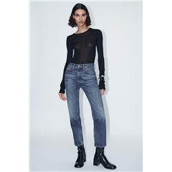 JEANS ZW COLLECTION RECTOS CROPPED TIRO MEDIO