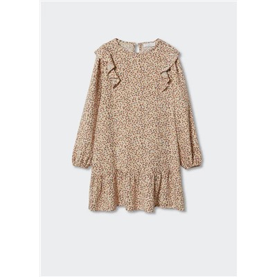 Vestido estampado floral -  Niña | MANGO OUTLET España