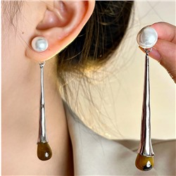 Серьги длинные на гвоздиках арт. 13 3860 (id 277286)