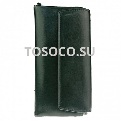 k-1017-11 green кошелек женский экокожа 10х20х2