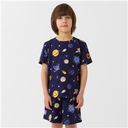 Пижама детская (футболка и шорты) KAFTAN Space, р-р 36 (134-140)