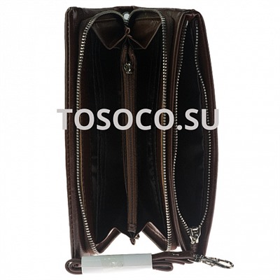 k-1014-4 coffee кошелек женский экокожа 10х20х2