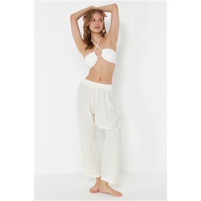 Ecru Plaing Shalwar Beach Bants Tbess24pl00011