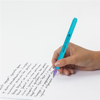Ручка гелевая BRAUBERG "COLOR NEON", ЧЕРНАЯ, корпус ассорти, узел 0,5 мм, линия 0,35 мм, 144120