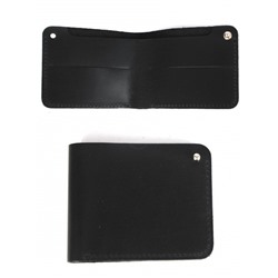 Портмоне мужское Croco-ПР-1066 натуральная кожа 1 отд,  2 карм,  черный пулл-ап (254)   263786