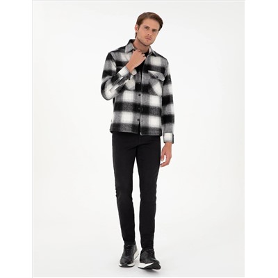 Black Comfort Fit Longever Ldobe рубашка