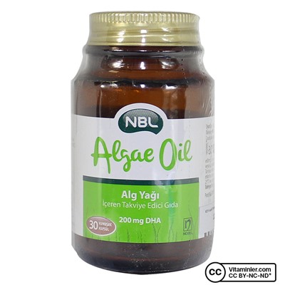 NBL Algae Oil - Масло водорослей 30 капсул