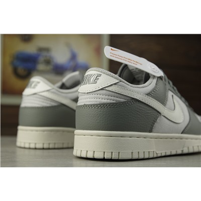 Niкe SB DUNK LOW из натуральной прочной кожи и текстиля