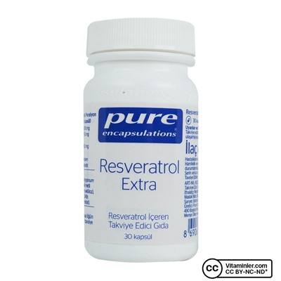 Pure Encapsulations Resveratrol Extra 30 капсул