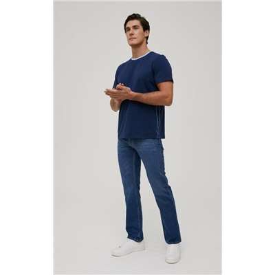 Футболка F011-0600b d.blue