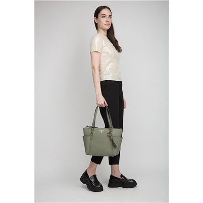 Bolso de piel - Caqui