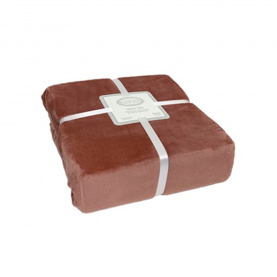 Плед KARVEN Super Soft VIGAN 160*220 п/э 1.5 спальный Р 941сухая роза (Акция)