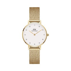 Reloj de cuarzo de acero y chapado en oro rosa Petite Pressed Evergold