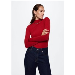 Camiseta manga larga lana -  Mujer | MANGO OUTLET España