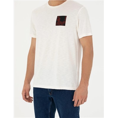 Ekru Slim Fit T -For