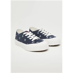 Deportiva denim lunares -  Niña | MANGO OUTLET España