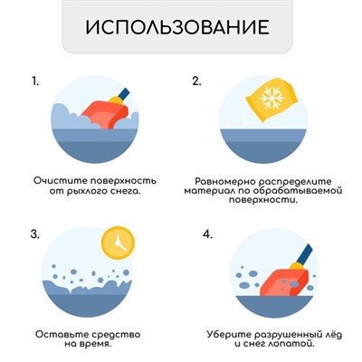 Реагент противогололёдный, мраморная крошка и реагент, 20 кг, работает при – 30 °C, в мешке, Greengo