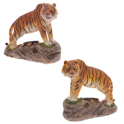 Фигурка декоративная "Тигр", L15,5 W7,5 H14 см, 2в.