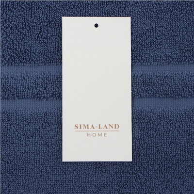 Коврик махровый SL HOME: Basic "Ривьера" 50х70 см, 100% хлопок, 730 г/м2