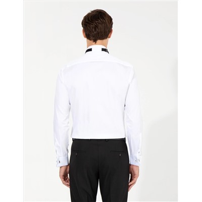 Рубашка для смокинга с белым Slim Fit