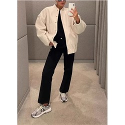 Минималистская куртка-бомбер Clean Fit