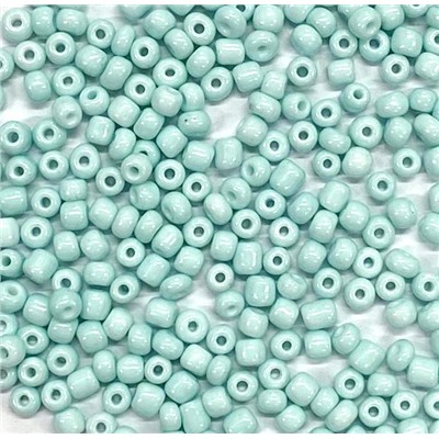 Бисер G крупный 6/0 матовый/ цв.бледно-голубой K37/ уп.450г/ фас.1уп.