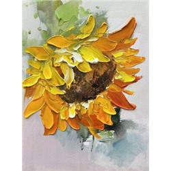 Декобокс. Подсолнух (с дорисовкой)50х70см