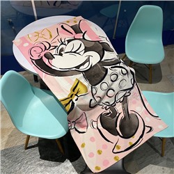 Детское впитывающее полотенце для купания из чистого хлопка Disney
