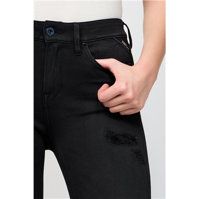 Pantalón skinny fit New Luz - Negro