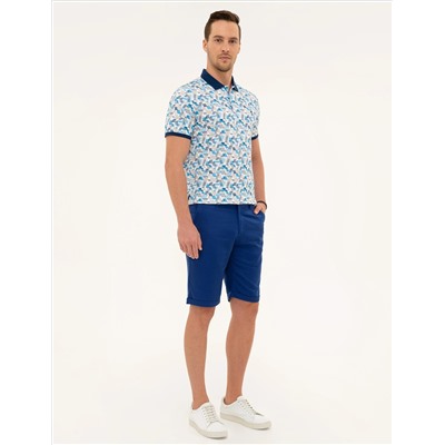 Saks Standard Fit Bermuda Shorts