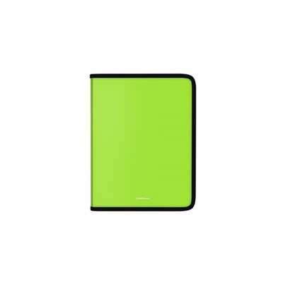 Папка для тетрадей А5+, ErichKrause Matt Neon, пластиковая, на молнии, микс