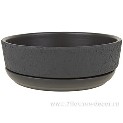 Горшок "Бонсай" (керамика), D26xH8,5 см