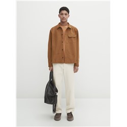 Sobrecamisa popelín bolsillo pecho