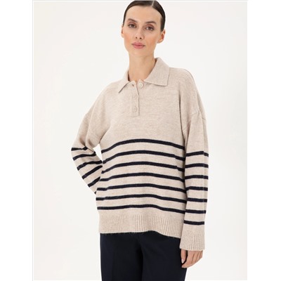 Ecru Comfort Fit Свитер