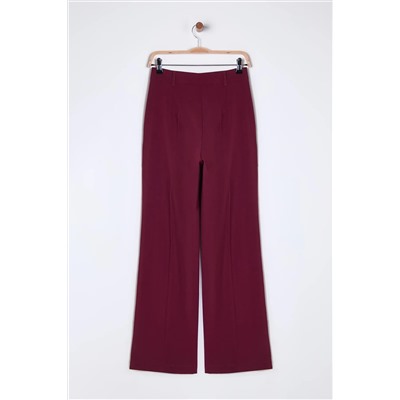 Burgundy Wide Leg/Wide PaCa ткацкие штаны Twoaw25pl00113