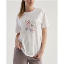 OXOUNO Футболка:жен. МОДЕЛЬ 51 OXO-3403-1176