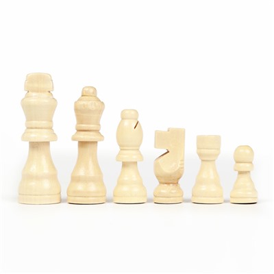 Настольная игра 3 в 1 "Король": нарды, шахматы, шашки, 39 х 39 см