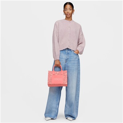 Bolso shopper Kaos Mini Evolution - coral