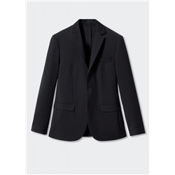 Americana traje slim fit lana virgen -  Hombre | MANGO OUTLET España