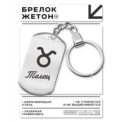 BKZ-085 Брелок Знаки Зодиака - Телец