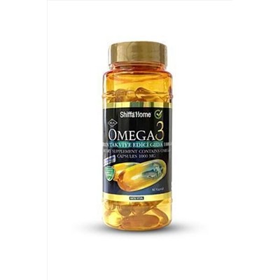 Shiffa Home Omega 3 Balık Yağı 1000 Mg 60 Softjel
